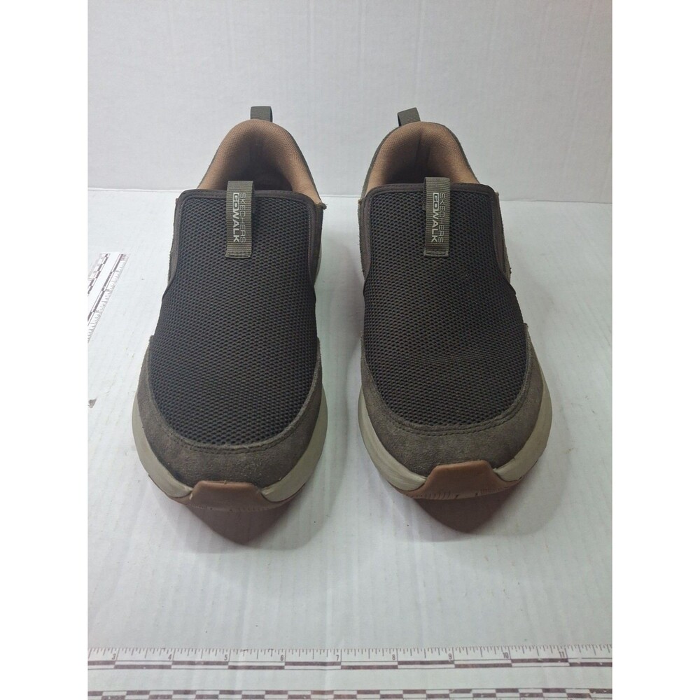 Skecher Go-Walk Outdoor Goodyear Outsole Water-Repellent Slip-On Shoes Men's 10